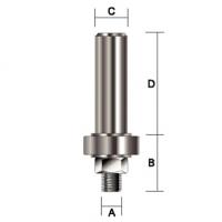 Стержень с гайкой для фрезы 23.8х8, S12 Makita D-12108