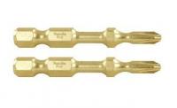 Насадка Impact Gold Slim PZ2, 50 мм, E-form (MZ), 2 шт Makita B-62365