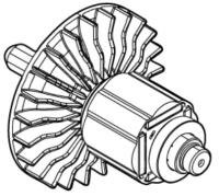 Ротор в сборе Makita 519630-1