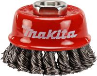 Чашечная щётка 65 мм из стальной проволоки 0,5 мм, M14 для УШМ Makita P-04488
