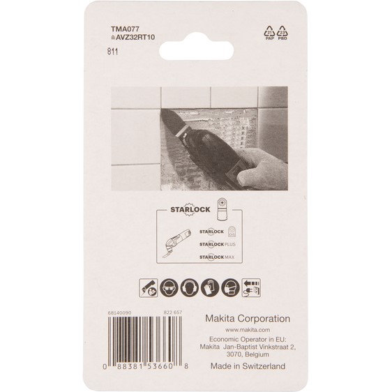 Шлифовальный нож 32x50, STARLOCK, TMA077 Makita B-65109