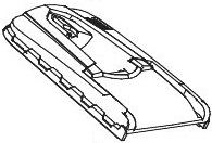 Крышка травосборника Makita 671976001