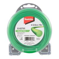 Триммерная леска, круглая, 2.0 мм х 15 м Makita E-02705