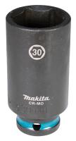 Ударная торцовая головка Impact Black 1/2, 30x81,5 мм Makita E-16542