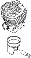 Цилиндр с поршнем Makita 039130910