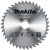 Пильный диск по дереву 190x2.0x30 мм, 40T Makita D-64973