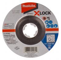 Абразивный шлифовальный диск по стали X-LOCK 115х6х22.23  Makita E-00365