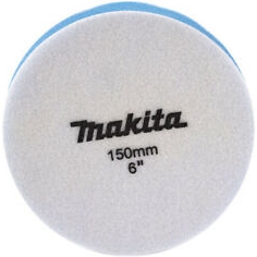 Насадка полировальная из поролона 150 мм (волнистая, синяя) Makita D-62642