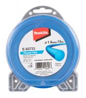 Триммерная леска, круглая, 1.6 мм х 15 м Makita E-02733