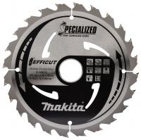 Пильный диск для дерева, 185x30x1.45, 24T, 23G, EFFICUT Makita E-08676
