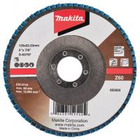 Лепестковый шлифовальный диск Z60, 125 мм Makita D-63797