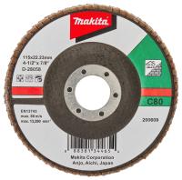 Шлифовальный диск 115 мм C80 Makita D-28058