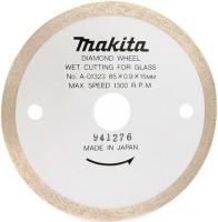 Алмазный диск по стеклу и керамике 85х15 мм, Makita A-01323