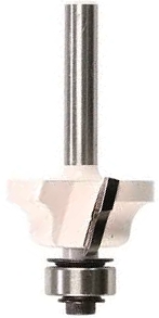 Кромочная калевочная фреза 9.5R, 31.8х17, S8, 2T Makita D-48549