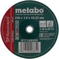 Абразивный отрезной диск по стали 230х1.9х22.23 Metabo 617168000
