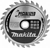 Диск пильный по дереву, 165x2.2x20 мм, 28T, 15G, ATB Makita B-31550