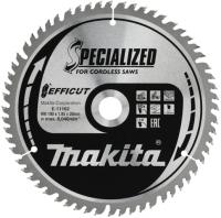 Пильный диск для дерева, 190x30/20x1.4, 60T, 10G, EFFICUT Makita E-11162