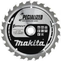 Пильный диск для дерева, 190x20x1.35, 25T, 10G, EFFICUT Makita E-11140
