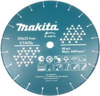 Диск алмазный по металлу 355x25.4 мм Makita B-34914