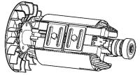 Ротор в сборе Makita YA00000277