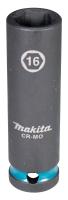 Ударная торцовая головка Impact Black 1/2, 16x81,5 мм Makita E-16461
