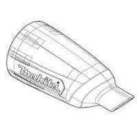 Кожух фильтра Makita 457281-1