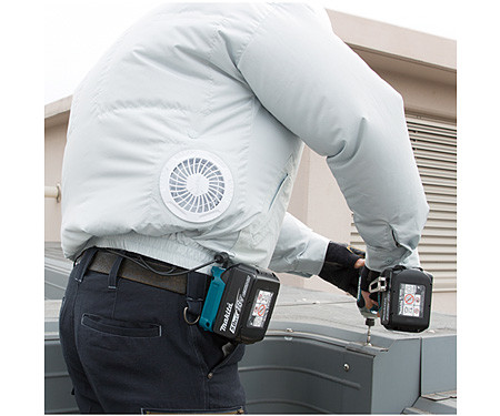 Куртка с капюшоном и охлаждением Makita DFJ211ZL
