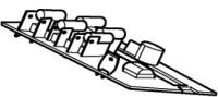 Плата управления для пылесоса Makita W107400491