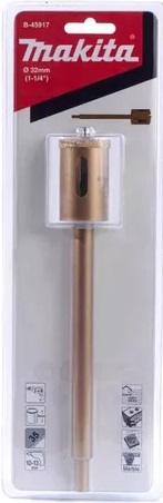 Алмазная коронка 32х40 мм с адаптером Makita B-45917