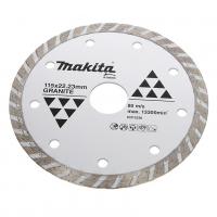 Алмазный сплошной диск Turbo 115х22.23 мм Makita A-84056