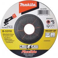 Шлифовальный диск для стали, 125х4.0х22.23 мм Makita B-53110