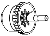 Ротор в сборе Makita 519642-4