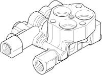 Головка насоса Makita HW2900430