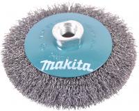 Конусная щётка 115 мм из стальной проволоки 0,3 мм, M14 для УШМ Makita D-39849