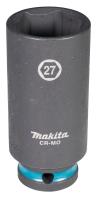 Ударная торцовая головка Impact Black 1/2, 27x81,5 мм Makita E-16536