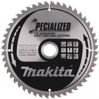 Диск пильный для дерева с гвоздями, 235х2.3х30 мм, 48T, 18G, ATB Makita B-09519