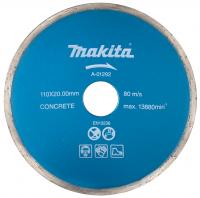 Алмазный диск по мрамору и керамограниту 110x20 мм, мокрая резка Makita A-01292