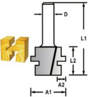 Фреза пазо-шиповая 41.3х25.4, S12, 2T Makita D-48929