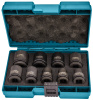 Набор ударных торцевых головок 1/2, 8-24 мм, 9 шт Makita D-41517