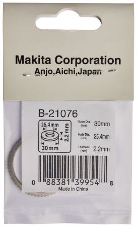 Переходное кольцо 30x25.4x2.2 ммMakita B-21076