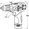 Дрель-шуруповёрт Makita DF330DZ