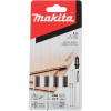 Лобзиковая пилка для паркета и ламината, 59 мм, Bi-Metal, 15TPI, T101BIF, B53, 5 шт Makita B-10970