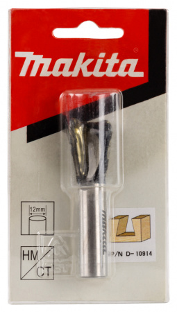 Фреза Ласточкин хвост 7°, 19.05х22.22, S12, 2T Makita D-10914
