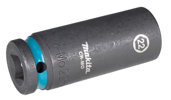 Ударная торцовая головка Impact Black 1/2, 22x81,5 мм Makita E-16514
