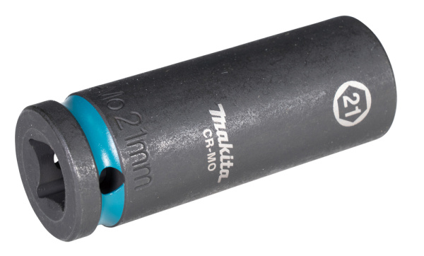 Ударная торцовая головка Impact Black 1/2, 21x81,5 мм Makita E-16508