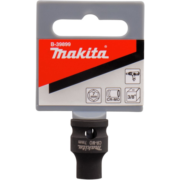Ударный торцевой ключ 3/8, 7х28 мм для гайковёрта Makita B-39899