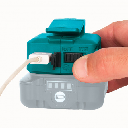 Адаптер питания USB, 5 В, 2.1 А Makita SEAADP06