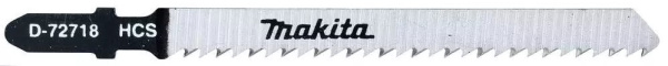 Лобзиковая пилка для дерева, 100 мм, 9TPI, 5 шт. Makita D-72718