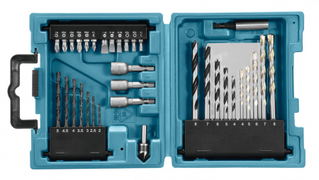 Набор насадок и сверл 34 шт в кейсе MACCESS Makita D-36980