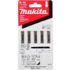 Лобзиковая пилка для дерева, 63 мм, HCS, 12TPI, T101BR, B19, 5 шт Makita A-85715